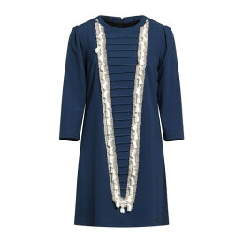 【送料無料】 バビロン レディース ワンピース トップス Mini dresses Navy blue