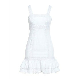 【送料無料】 チャロ ルイス イビザ レディース ワンピース トップス Mini dresses White