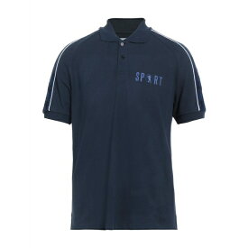 【送料無料】 ビッケンバーグス メンズ ポロシャツ トップス Polo shirts Navy blue