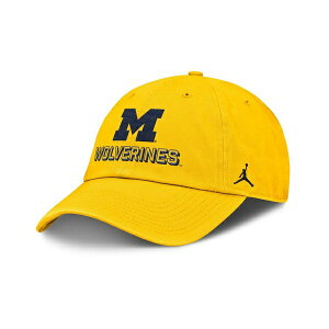 �W���[�_�� �����Y �X�q �A�N�Z�T���[ Men's Maize Michigan Wolverines 2025 On-Field Club Adjustable Hat Maize