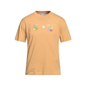 【送料無料】 オフホワイト メンズ Tシャツ トップス T-shirts Camel