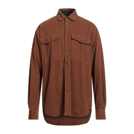 【送料無料】 ディスプラジ メンズ シャツ トップス Shirts Brown