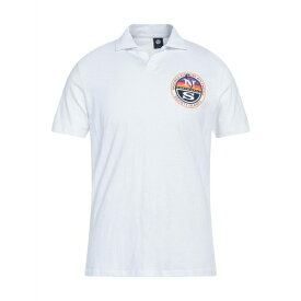 【送料無料】 ノースセール メンズ ポロシャツ トップス Polo shirts White