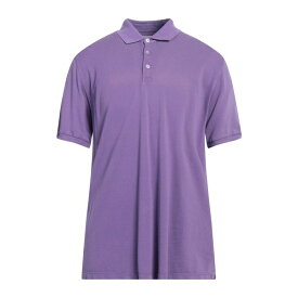 【送料無料】 フェデーリ メンズ ポロシャツ トップス Polo shirts Purple