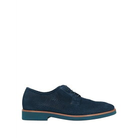 【送料無料】 カメルレンゴ メンズ ドレスシューズ シューズ Lace-up shoes Navy blue