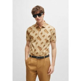 ボス メンズ Tシャツ トップス PROUT - Polo shirt - medium beige
