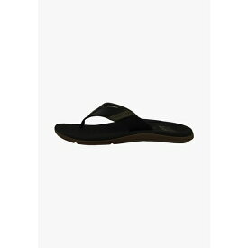 リーフ メンズ サンダル シューズ ZEHENTRENNER SANTA ANA ZEHENTRENNER - T-bar sandals - black