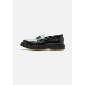 アデュー メンズ スリッポン・ローファー シューズ TYPE 5 UNISEX - Slip-ons - black/pistachio/ivory