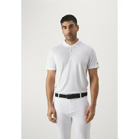 アディダス メンズ Tシャツ トップス Polo shirt - white