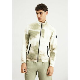 カルバンクライン メンズ ジャケット＆ブルゾン アウター DIFFUSED GRID BLOUSON - Summer jacket - icicle/delta green