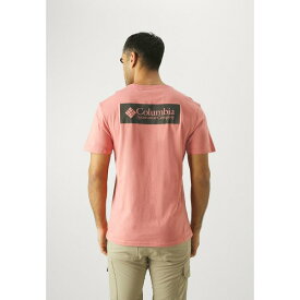 コロンビア メンズ Tシャツ トップス NORTH CASCADES??SHORT SLEEVE - Print T-shirt - pink agave