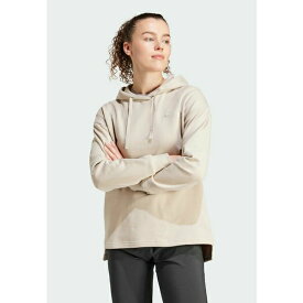 アディダス テレックス レディース パーカー・スウェットシャツ アウター LOGO - Hoodie - beige