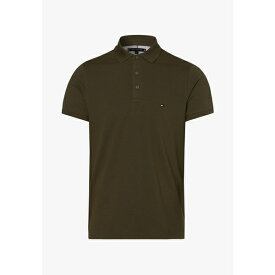 トミー ヒルフィガー メンズ Tシャツ トップス SLIM - Polo shirt - khaki