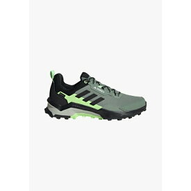 アディダス テレックス メンズ ブーツ シューズ TERREXT AX4 GORE-TEX - Hiking shoes - silver green/core black/crystal jade