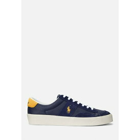 ラルフローレン メンズ スニーカー シューズ SAYER SPORT TOP - Trainers - navy/gold