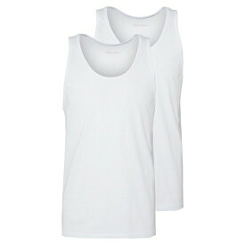 ピア ワン メンズ Tシャツ トップス 2 PACK - Top - white