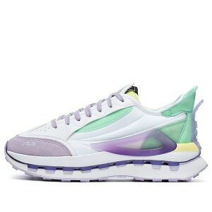 FILA �t�B�� ���f�B�[�X �X�j�[�J�[ �y(WMNS) FILA KM Shoes 'White Purple Aqua' F12W233113FWP�z �T�C�Y US_5(22.0cm)