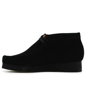 Clarks �N���[�N�X ���f�B�[�X �X�j�[�J�[ �y(WMNS) Clarks Wallabee Boots Suede 'Black' 26155521�z �T�C�Y US_8(25.0cm)
