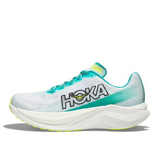 HOKA ONE ONE �z�J�I�l�I�l ���f�B�[�X �X�j�[�J�[ �y(WMNS) HOKA ONE ONE Mach X 'White Blue Glass' 1141451-WBGL�z �T�C�Y US_8(25.0cm)