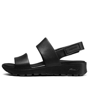 Skechers �X�P�b�`���[�Y ���f�B�[�X �X�j�[�J�[ �y(WMNS) Skechers Arch Fit Footsteps Foamies 'Black' 111380-BBK�z �T�C�Y US_7(24.0cm)