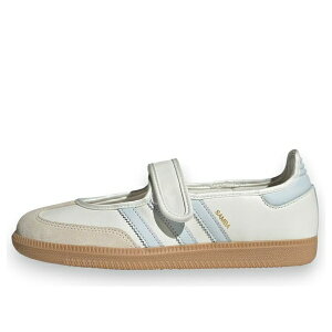 adidas �A�f�B�_�X ���f�B�[�X �X�j�[�J�[ �y(WMNS)adidas Samba Jane 'Cloud White Halo Blue Gum' JR7339�z �T�C�Y US_W_10.5