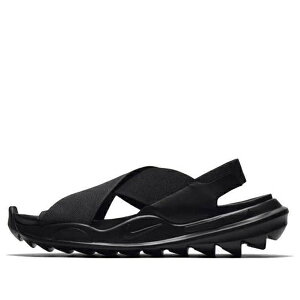 Nike �i�C�L ���f�B�[�X �X�j�[�J�[ �y(WMNS) Nike Praktisk Ninja Straps Black Sandals AO2722-001�z �T�C�Y US_7(24.0cm)