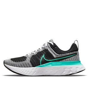 Nike �i�C�L ���f�B�[�X �X�j�[�J�[ �y(WMNS) Nike React Infinity Run Flyknit 2 'Black Aurora Green' CT2423-103�z �T�C�Y US_W_12