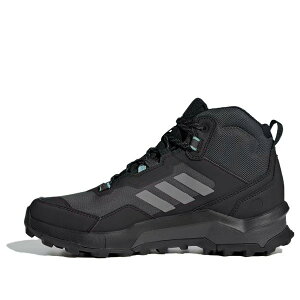 adidas �A�f�B�_�X ���f�B�[�X �X�j�[�J�[ �y(WMNS) adidas TERREX AX4 Mid GORE-TEX Hiking Shoes 'Black' HQ1049�z �T�C�Y US_W_10