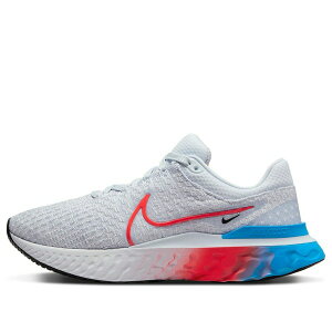 Nike �i�C�L ���f�B�[�X �X�j�[�J�[ �y(WMNS) Nike React Infinity Run Flyknit 3 'Grey Bright Crimson' DV2178-001�z �T�C�Y US_7(24.0cm)