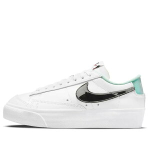 Nike �i�C�L ���f�B�[�X �X�j�[�J�[ �y(WMNS) Nike Blazer Low Platform 'White Mint Foam' DQ7654-100�z �T�C�Y US_7(24.0cm)
