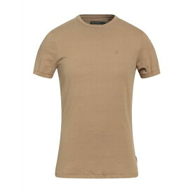 FRENCH CONNECTION フレンチコネクション Tシャツ トップス メンズ T-shirts Camel