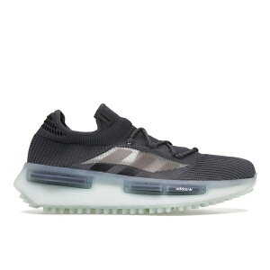 adidas �A�f�B�_�X �����Y �X�j�[�J�[ �yadidas NMD S1 Grey Green Glow�z �T�C�Y US_M_4 Grey/Green Glow