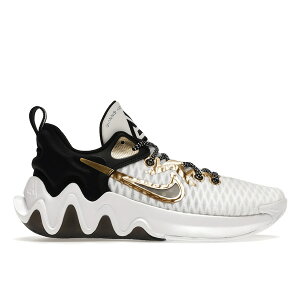 Nike �i�C�L �����Y �X�j�[�J�[ �yNike Giannis Immortality Championship (Translucent Black Sole)�z �T�C�Y US_12(30.0cm) White/Black-Metallic Gold