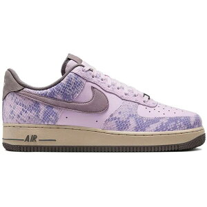 Nike �i�C�L �����Y �X�j�[�J�[ �yNike Air Force 1 Low Purple Snakeskin�z �T�C�Y US_8(26.0cm) Doll/Taupe Grey-Cave Stone