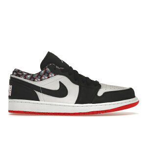 Jordan ジョーダン メンズ スニーカー 【Jordan 1 Low Quai 54 (2021)】 サイズ US_10.5(28.5cm) Black/White-Red-Grey