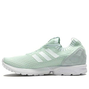 adidas �A�f�B�_�X ���f�B�[�X �X�j�[�J�[ �y(WMNS) adidas originals Zx Flux 'Green White' S81899�z �T�C�Y US_6.5(23.5cm)