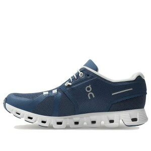 On Running �I�� �����j���O ���f�B�[�X �X�j�[�J�[ �y(WMNS) On Running Cloud 5 'Denim White' 59.98901�z �T�C�Y US_6.5(23.5cm)
