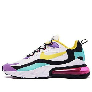 Nike �i�C�L ���f�B�[�X �X�j�[�J�[ �y(WMNS) Nike Air Max 270 React 'Bright Violet' AT6174-101�z �T�C�Y US_8.5(25.5cm)