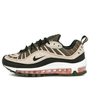 Nike �i�C�L ���f�B�[�X �X�j�[�J�[ �y(WMNS) Nike Air Max 98 'Cargo Khaki Coral' AH6799-301�z �T�C�Y US_6(23.0cm)