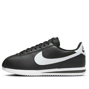 Nike �i�C�L ���f�B�[�X �X�j�[�J�[ �y(WMNS) Nike Cortez Leather 'Black White' DN1791-001�z �T�C�Y US_W_11