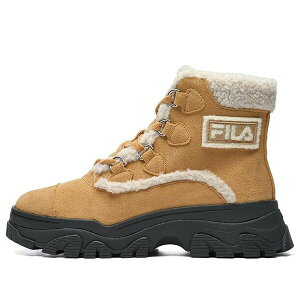 FILA �t�B�� ���f�B�[�X �X�j�[�J�[ �y(WMNS) FILA Warm Snow Boots 'Brown White' F12W144404FTF�z �T�C�Y US_6.5(23.5cm)