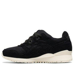 ASICS �A�V�b�N�X ���f�B�[�X �X�j�[�J�[ �y(WMNS) ASICS Gel Lyte 3 OG 'Corduroy - Black' 1202A076-001�z �T�C�Y US_W_10