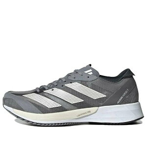 adidas �A�f�B�_�X ���f�B�[�X �X�j�[�J�[ �y(WMNS) adidas Adizero Adios 7 'Grey Zero Metallic' GV7070�z �T�C�Y US_6(23.0cm)