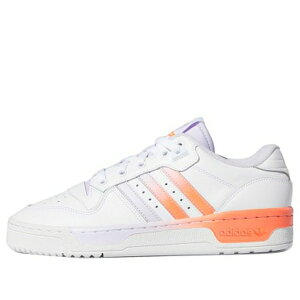adidas �A�f�B�_�X ���f�B�[�X �X�j�[�J�[ �y(WMNS) adidas Rivalry Low 'White Orange Purple' EH2188�z �T�C�Y US_6.5(23.5cm)