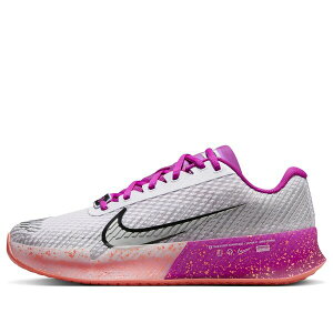 Nike �i�C�L ���f�B�[�X �X�j�[�J�[ �y(WMNS) Nike Court Vapor 11 HC Premium 'Barely Grape Metallic Silver' FQ7266-500�z �T�C�Y US_7.5(24.5cm)