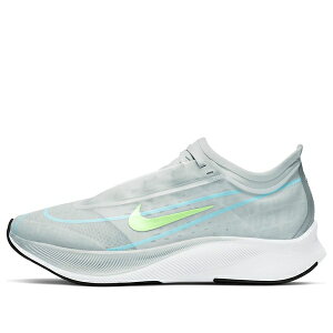 Nike �i�C�L ���f�B�[�X �X�j�[�J�[ �y(WMNS) Nike Zoom Fly 3 Grey/Green AT8241-003�z �T�C�Y US_5(22.0cm)