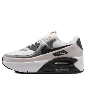 Nike �i�C�L ���f�B�[�X �X�j�[�J�[ �y(WMNS) Nike Air Max 90 LV8 'White Metallic Silver Black' IB0170-100�z �T�C�Y US_9.5(26.5cm)
