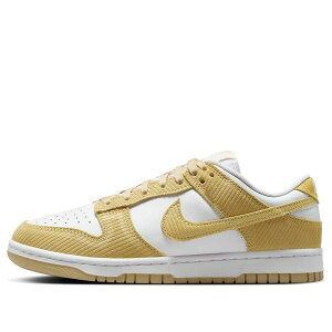 Nike �i�C�L ���f�B�[�X �X�j�[�J�[ �y(WMNS) Nike Dunk Low 'Corduroy Alabaster' FN7167-700�z �T�C�Y US_W_16.5