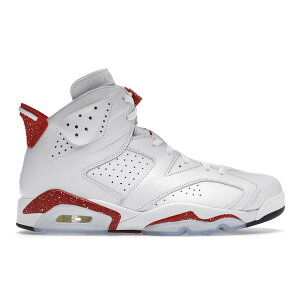 Jordan �W���[�_�� �����Y �X�j�[�J�[ �yJordan 6 Retro Red Oreo�z �T�C�Y US_6(24.0cm) White/University Red-Black