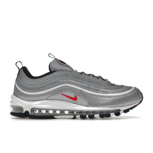 Nike �i�C�L �����Y �X�j�[�J�[ �yNike Air Max 97 OG Silver Bullet (2022)�z �T�C�Y US_10(28.0cm) Metallic Silver/University Red-Black-White
